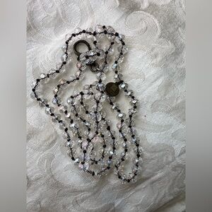 Weatherby Miller Crystal Rhinestone Lobster Clasp Statement Necklace